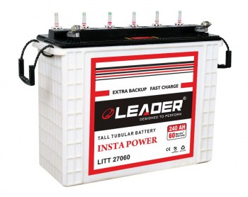Leader 240Ah Tall Tubular Inverter Battery